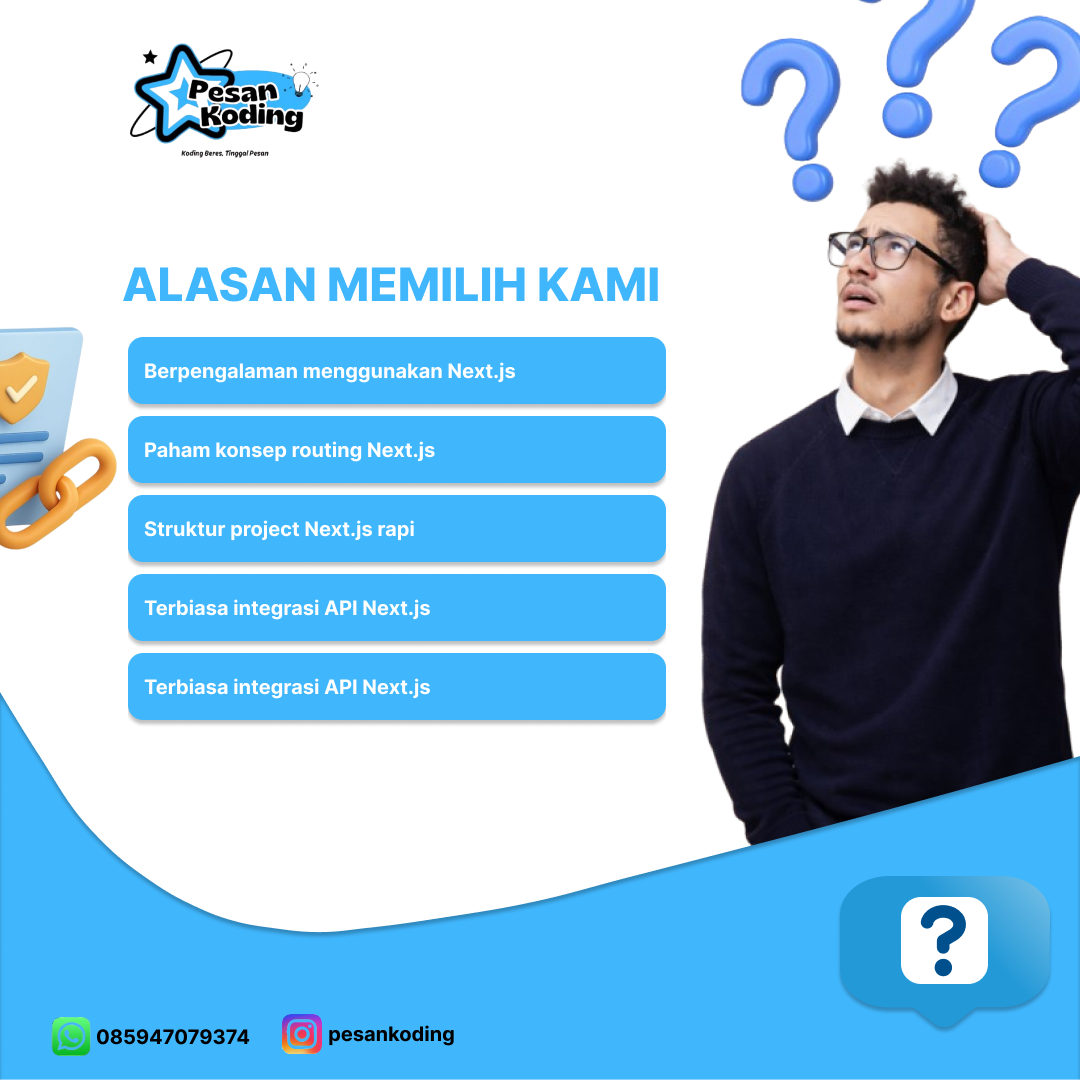 Alasan Memilih Kami Jasa Pembuatan Website Next.js